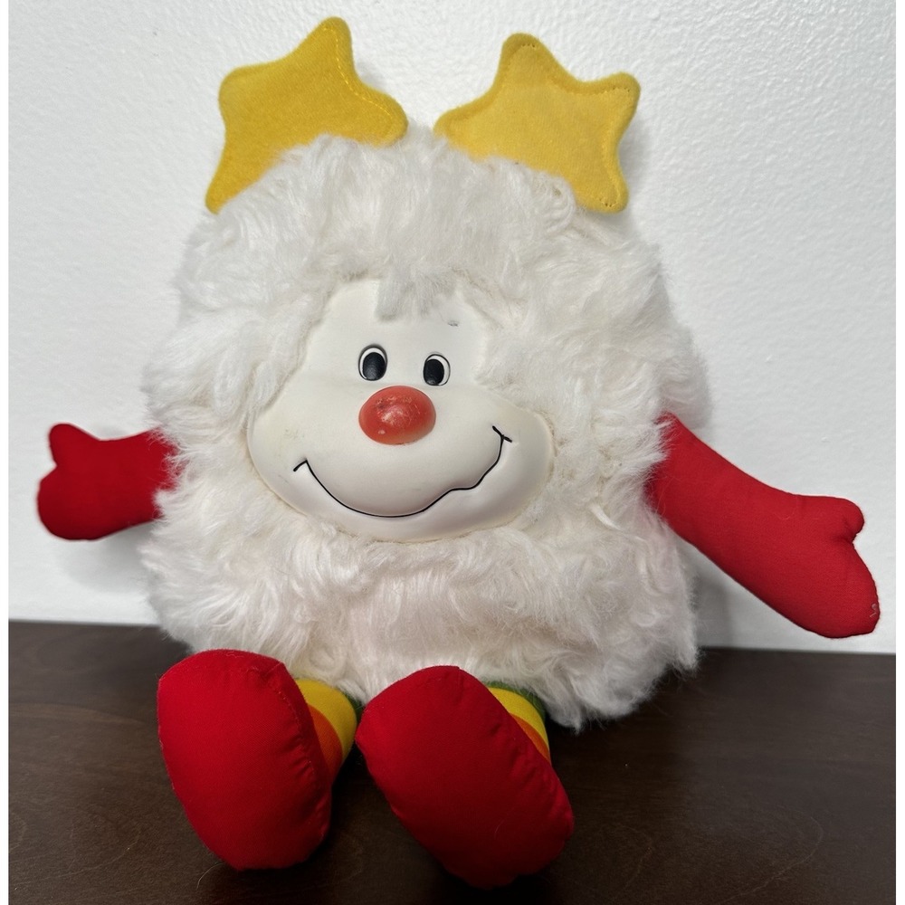 Vintage Rainbow Brite Twink Sprite Plush 1983 Mattel Toy 80s Rubber Face 10in